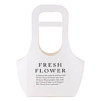 Кошик для квітів "Flower" 22*10*40, коричневий Elisey 10шт