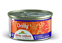 Almo Nature (Альмо Натюр) Daily Menu Cat консервы для кошек мус (с кроликом)