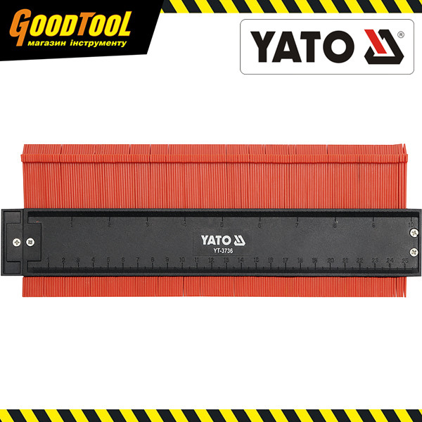 Шаблон профілів YATO YT-3736, L=260 мм