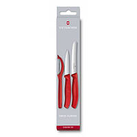 Кухонний набір Victorinox SwissClassic Paring Set With Peeler, 3 предмети (Vx67111.31)