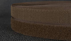 Липучка 25 мм коричнева