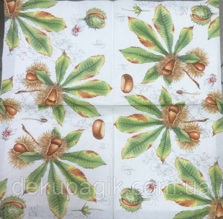 Серветка для декупажу ГР-54 (33х33см), фото 1