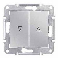 Вимикач Schneider-Electric Sedna д/жалюзі алюміній ( SDN1300160 )