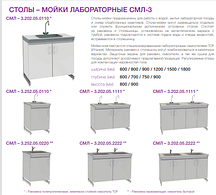 СТІЛ-МИЙКА ЛАБОРАТОРНА.