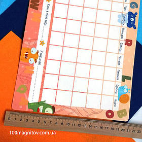 Магнітний планер на холодильник. Розмір А4 - 300х210 мм 3