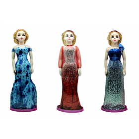 Інтерактивна лялька 60374-7 у вечірній сукні 40 дюймів зі світлом, музикою та рухом