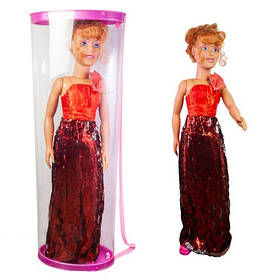 Інтерактивна лялька 60374-3 у вечірній сукні 40 см зі світлом та музикою