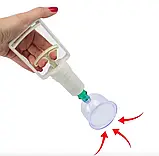 Вакуумні масажні банки з насосом (24 шт), фото 4