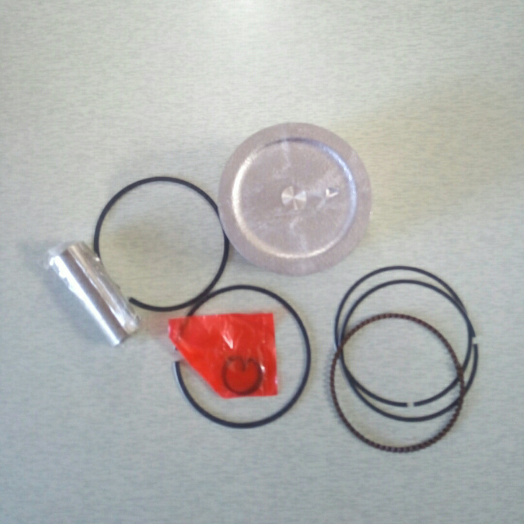 Поршневий комплект 70 мм ремонтний +0,5 мм бензиновий генератор 2-2.5-3 кВт, фото 1