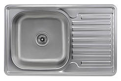 Кухонна мийка Platinum 7850 Satin 0,8 мм