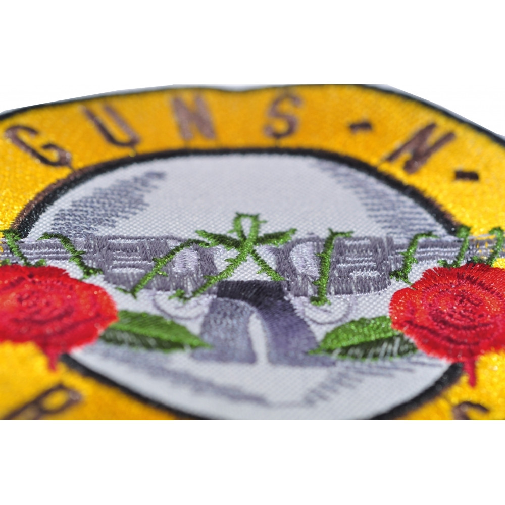 Нашивка Guns’n’Roses (жовте лого)
