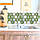 3Д панелі пластикові Зелені Стільники Хамелеон шестикутники 280*300*5 мм декор стін ванної (СПП-502), фото 4