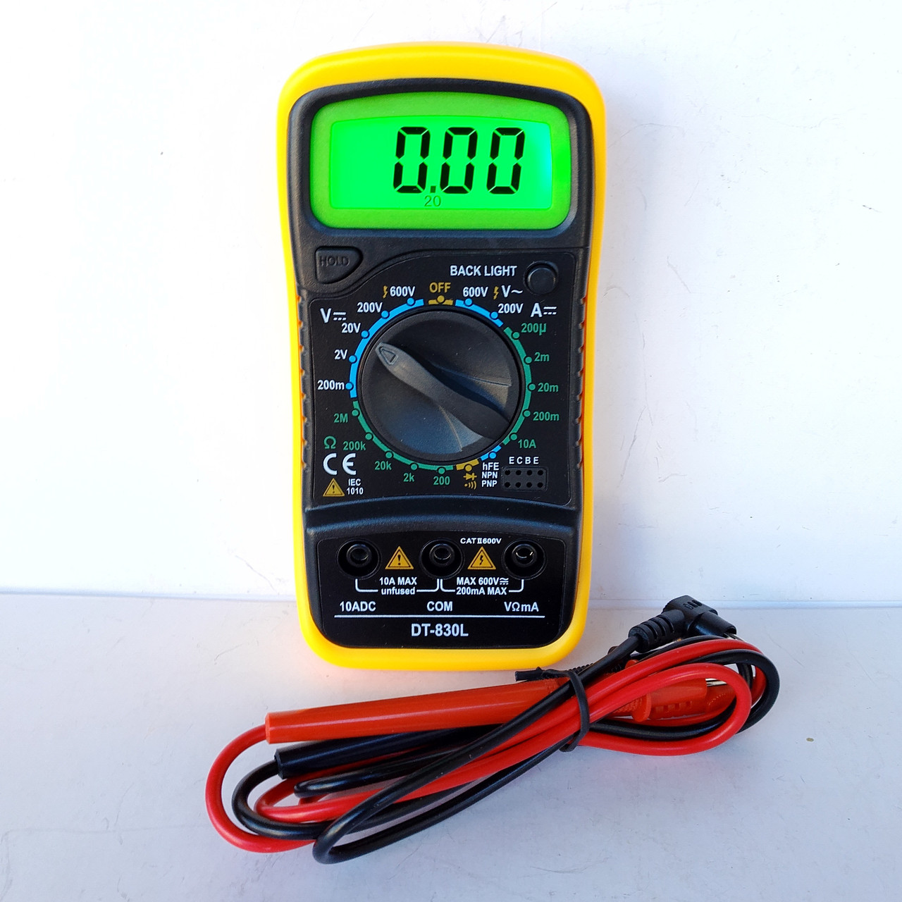 Мультиметр цифровий Digital DT830L