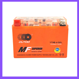 Мотоаккумулятор OUTDO GEL 12V 8Ah Orange Q8