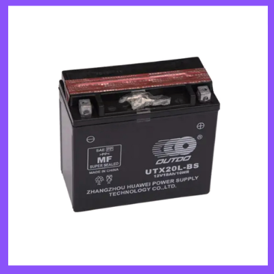 Мотоакумулятор 12 V 18 ампер Ah (175 х 87 х 155) Мотоакумулятор для Скутера Мопеда AGM OUTDO