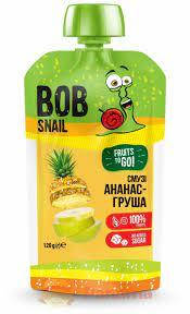 Смузі Ананас-груша Bob Snail, 120 гр