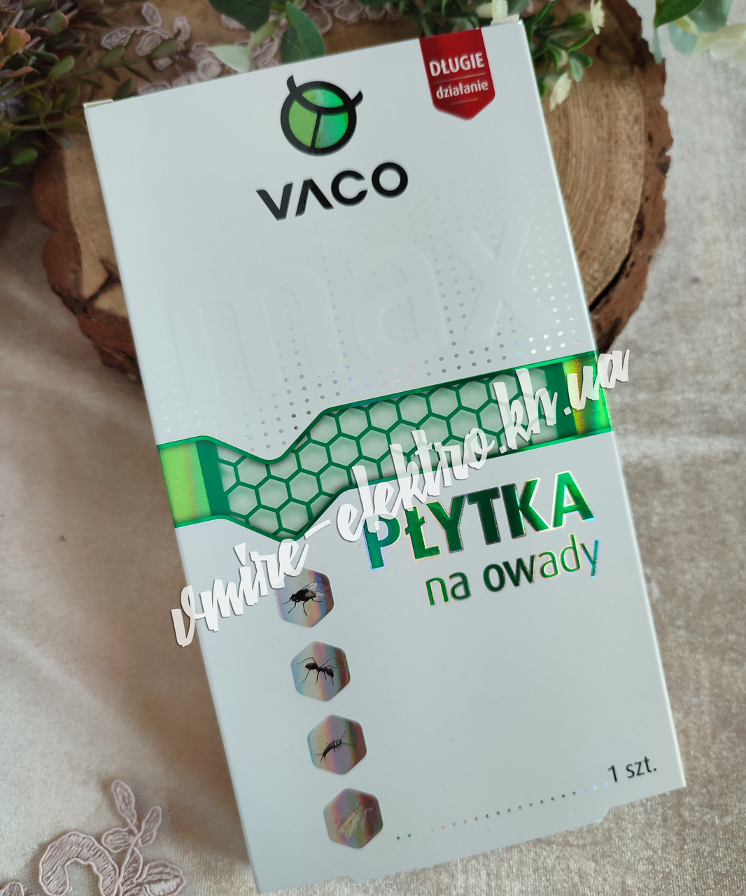 Інсектицидна пластина від комах, що повзають і літають VACO MAX