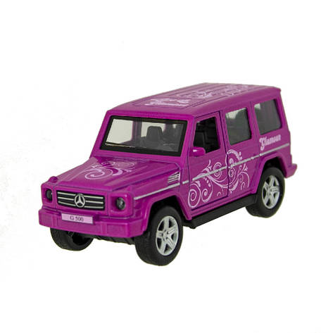 Автомодель GLAMCAR - MERCEDES-BENZ G-CLASS (фиолетовый) GCLASS-12GRL-LIL, фото 2
