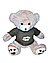 Ведмедик плюшевий Барні у в'язаному светрі різних кольорів 30 см, фото 4