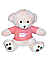 Ведмедик плюшевий Барні у в'язаному светрі різних кольорів 30 см, фото 3