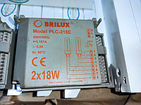 Электронный Балласт 2х18w Brilux PLC-218E (демонтаж)