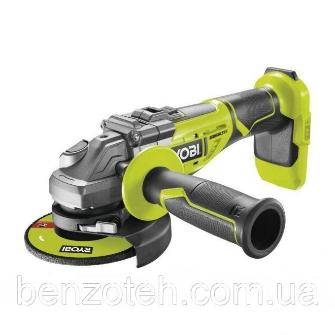Кутова шліфувальна машина акумуляторна Ryobi R18AG7-O BL