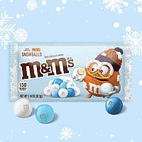 Драже M&M S Snowballs White Chocolate Pretzel 32.3g