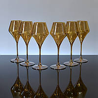 Набор бокалов для вина Rona Aram 380 мл янтарь 6508_380