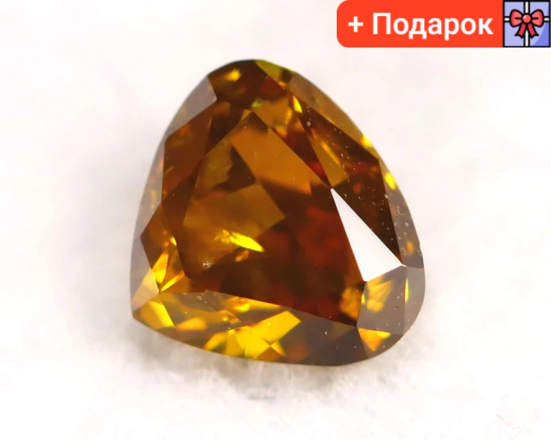 Натуральний діамант 0.34 карат 4.6 x 4.1 x 2.4mm, фото 1