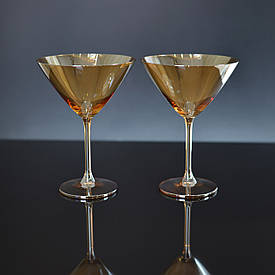 Келихи 2 шт для мартіні Bohemia Gastro (Colibri) 280 мл колір на вибір