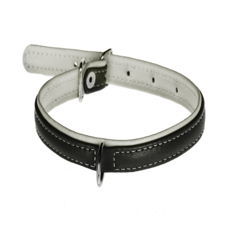 Нашийник 1331 12мм "Люкс" 2-х стор. чорний, фото 1