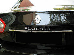 Смужка над номером (нерж.) для Renault Fluence 2009-2016 рр