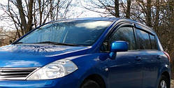 Вітровики HB (4 шт, HIC) для Nissan Tiida 2004-2011 рр