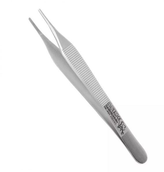 Пінцет хірургічний Adson 12 см DE-401 Asim, фото 1