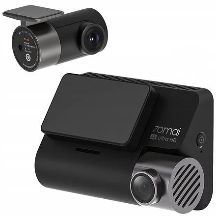 Відеореєстратор автомобільний (в машину) 70mai Dash Cam A800S-1 + камера заднього виду RC06 Чорний, фото 2