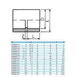 Effast Муфта ПВХ Effast RDRMAD0250 з'єднувальна, d25 мм, фото 2