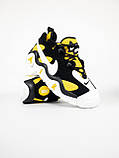 Чоловічі кросівки Nike Air Barrage Black Yellow, фото 2