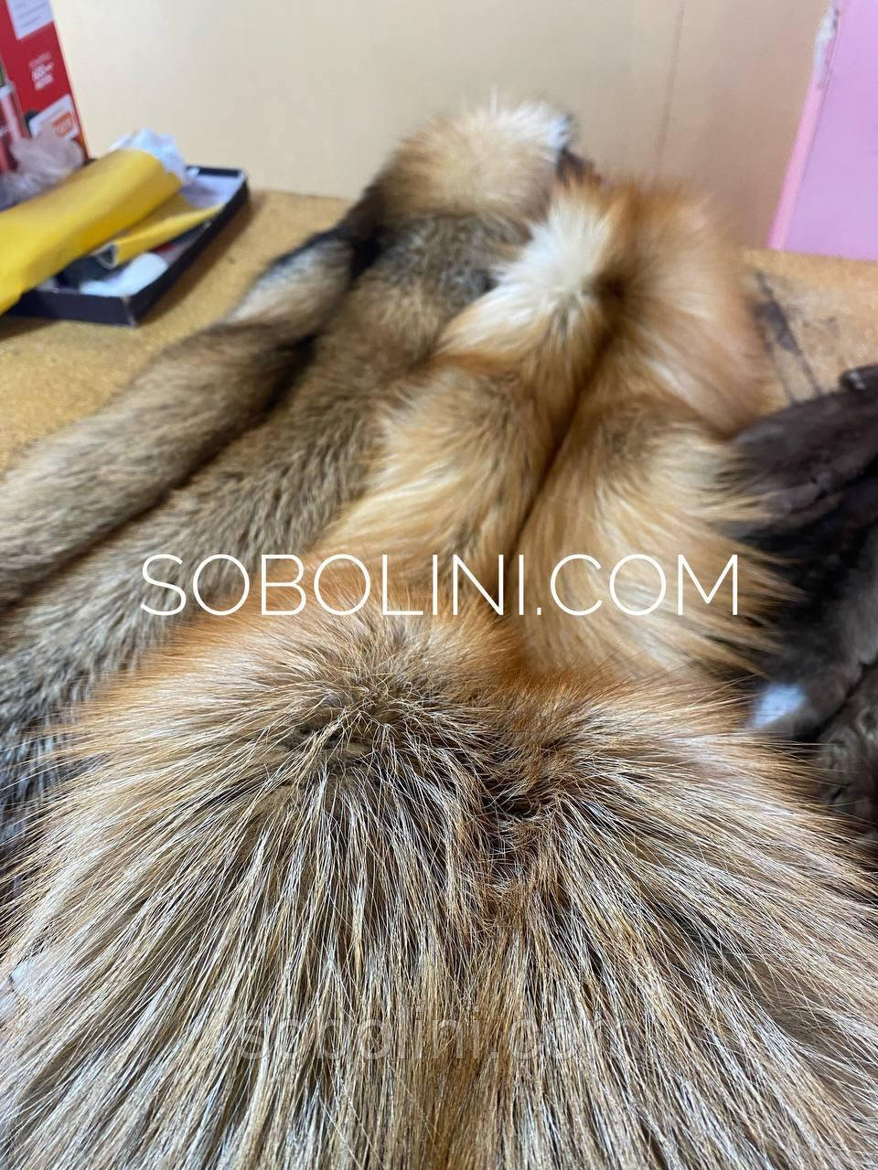 Лисиця Gold Fox аукціонне хутро, фото 1