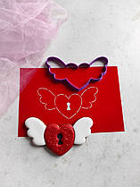 3D-формочки-вирубки для пряників "Сердечко 28"