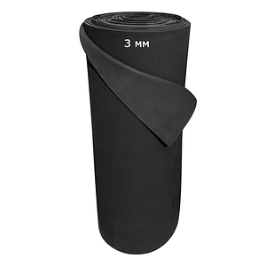 Матеріал EVA ЧОРНИЙ у рулонах Товщина 3 мм. Висота рулону 1 м. Мінімальне замовлення від 5 метрів