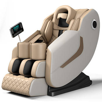 Масажне Крісло XZERO V12+ White Багатофункціональне з різними видами масажу Польща
