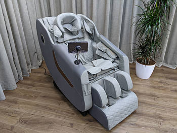 Масажне Крісло XZERO V 12+ Premium GREY Багатофункціональне з різними видами масажу Польща