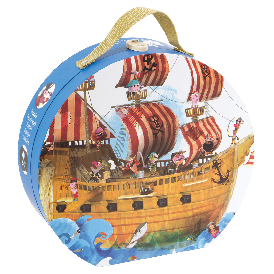 Janod — Пазл підлоговий "Піратський корабель"