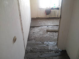 Розпочато перевірку поверхні та зрізання правилом дрібних горбків.