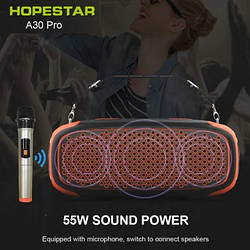 Портативна Блютуз-колонка Hopestar A30 Pro з мікрофоном
