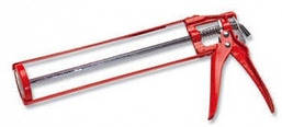 Пістолет для герметика скелетный червоний (55-001)