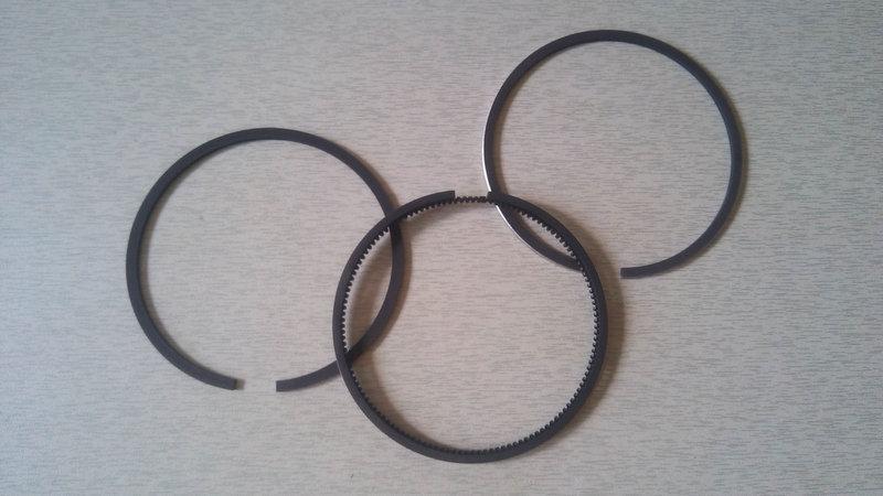 Кільця поршневі ремонтні 0,5 мм дизельного двигуна 186f, фото 1