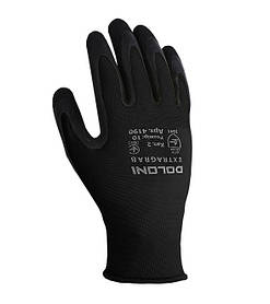 Doloni рукавички робочі трикотажні з латексним покриттям, розмір 9, Extragrab 4189
