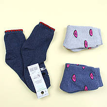 4133-18д Махрові шкарпетки для дівчинки Пончик тм Еко розмір 18