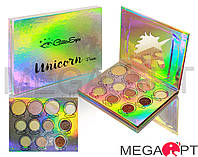 Палетка теней для век Unicorn Glitter Eyes